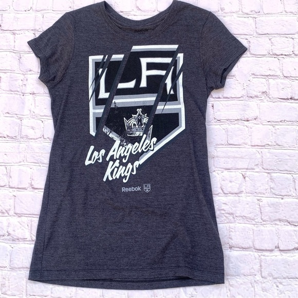 Reebok NHL LA Los Angeles Kings Hockey Womens T Shirt size M - Picture 1 of 6
